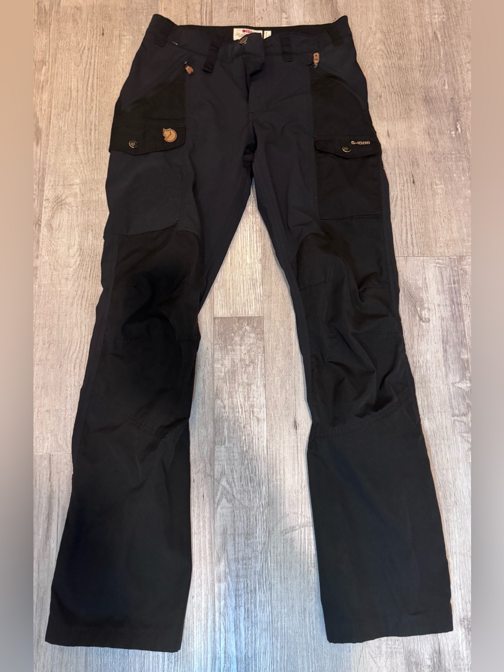 Fjallraven Nikka G-1000 Women’s 27-28 Black Hiking Pants Regular